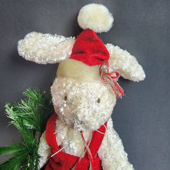 Vintage Hallmark Christmas Tim Timber Plush Toy Bunnies By The Bay 2002 - Picture 3 of 7